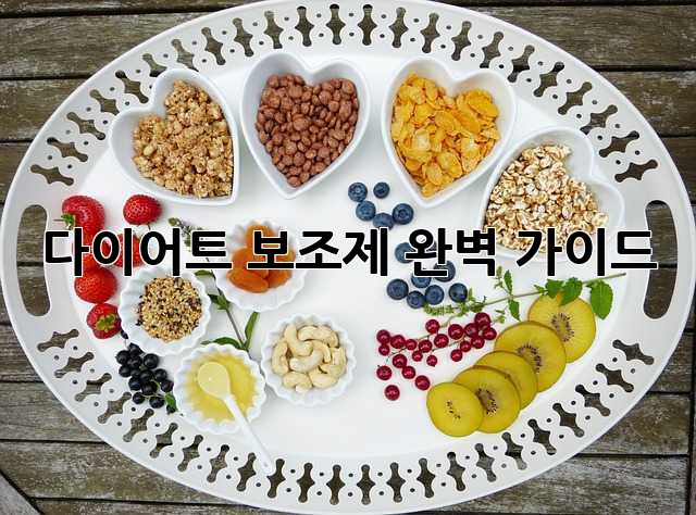다이어트 보조제 완벽 가이드