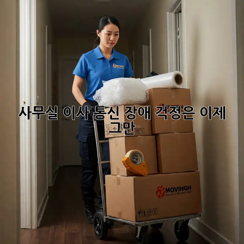 사무실 이사? 통신 장애 걱정은 이제 그만!