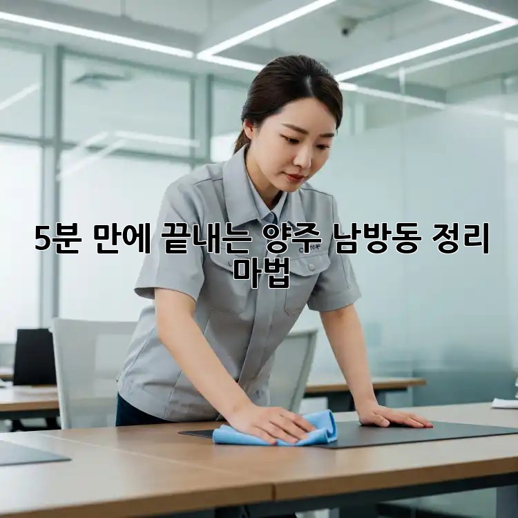🏡 5분 만에 끝내는 #양주 #남방동 정리 마법✨